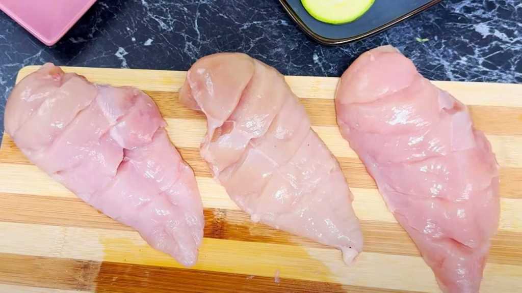 Steps How To Make How to make Cheesy Hasselback Chicken & Veggie Medley Bake