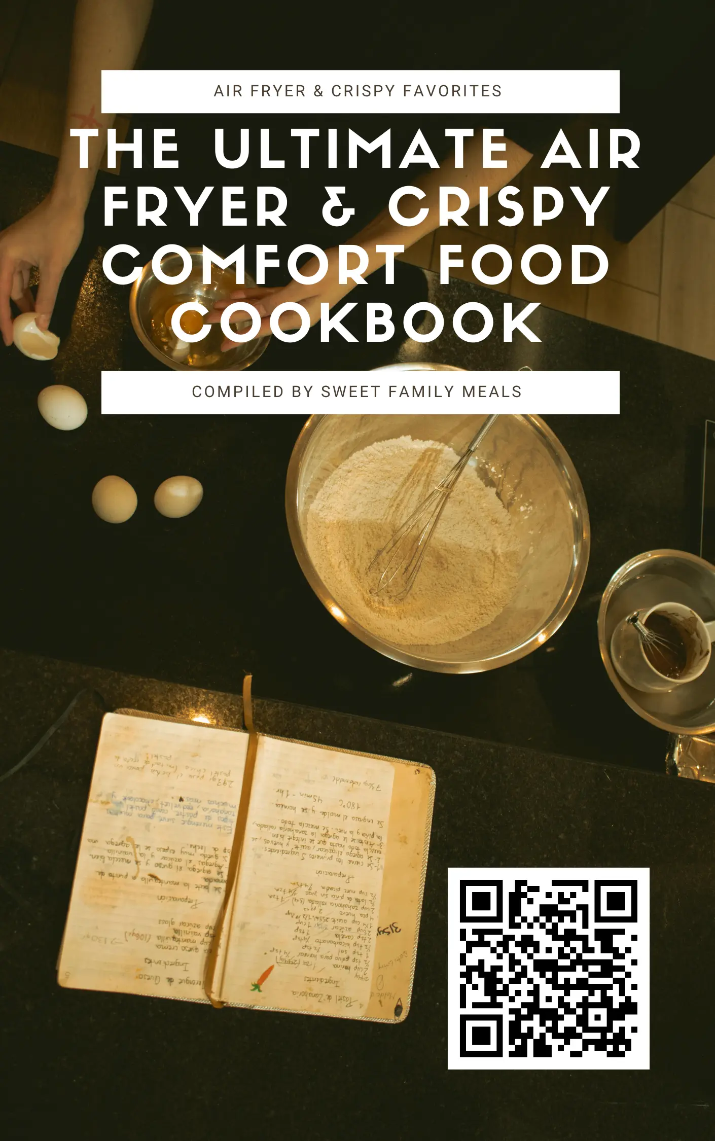 The Ultimate Air Fryer and Crispy Comfort Food Cookbook cover